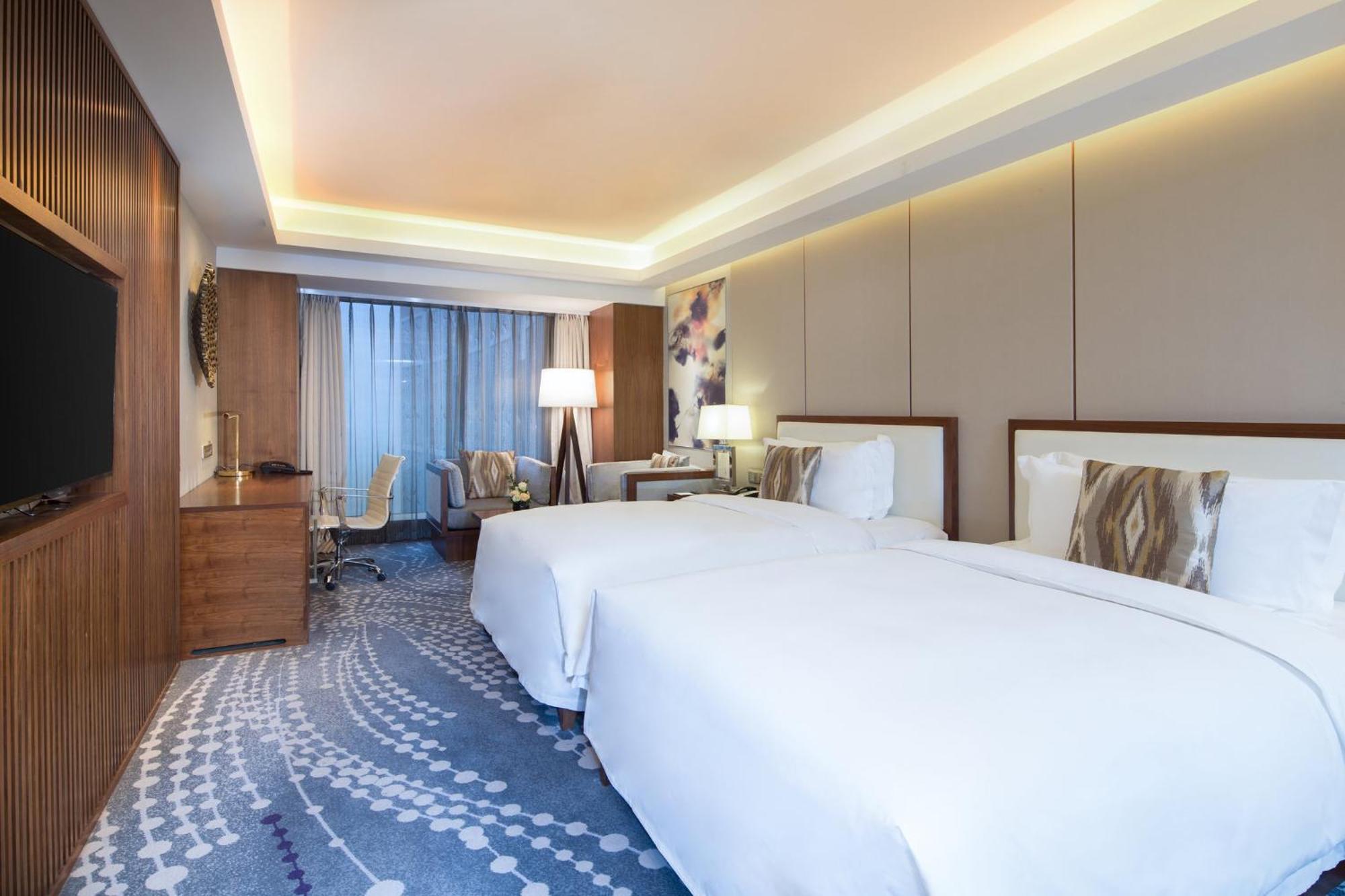 Intercontinental Jinan City Center By Ihg Eksteriør bilde