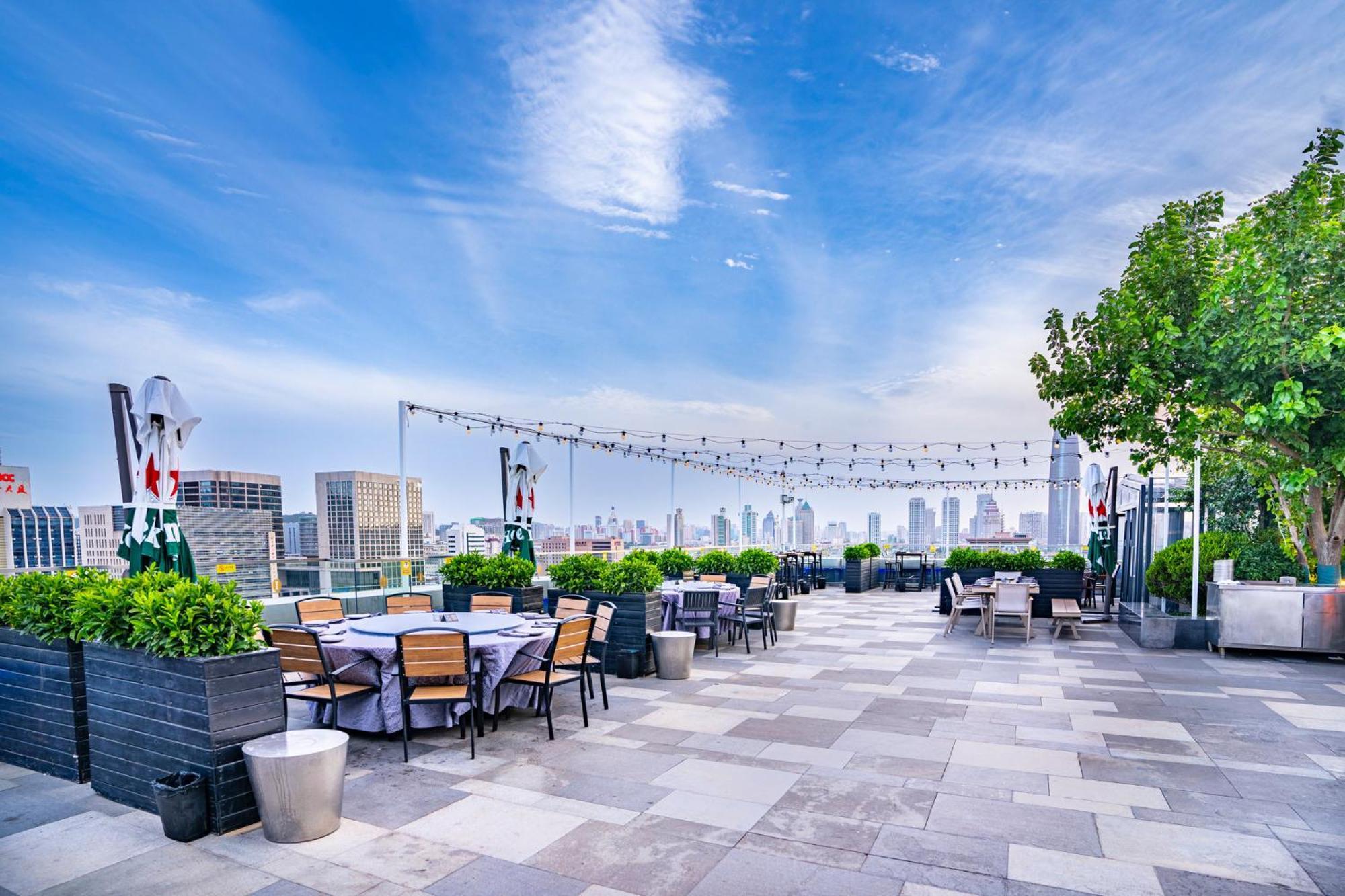 Intercontinental Jinan City Center By Ihg Eksteriør bilde
