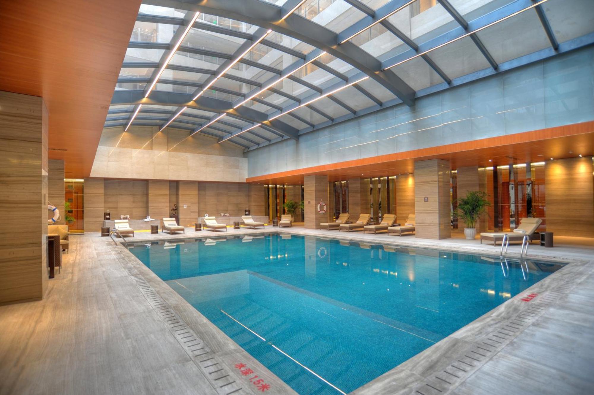 Intercontinental Jinan City Center By Ihg Eksteriør bilde