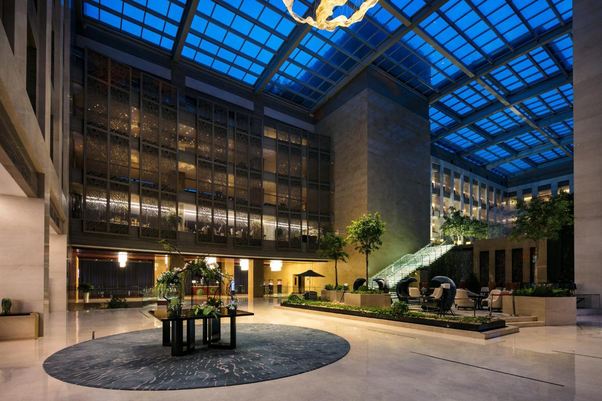 Intercontinental Jinan City Center By Ihg Eksteriør bilde