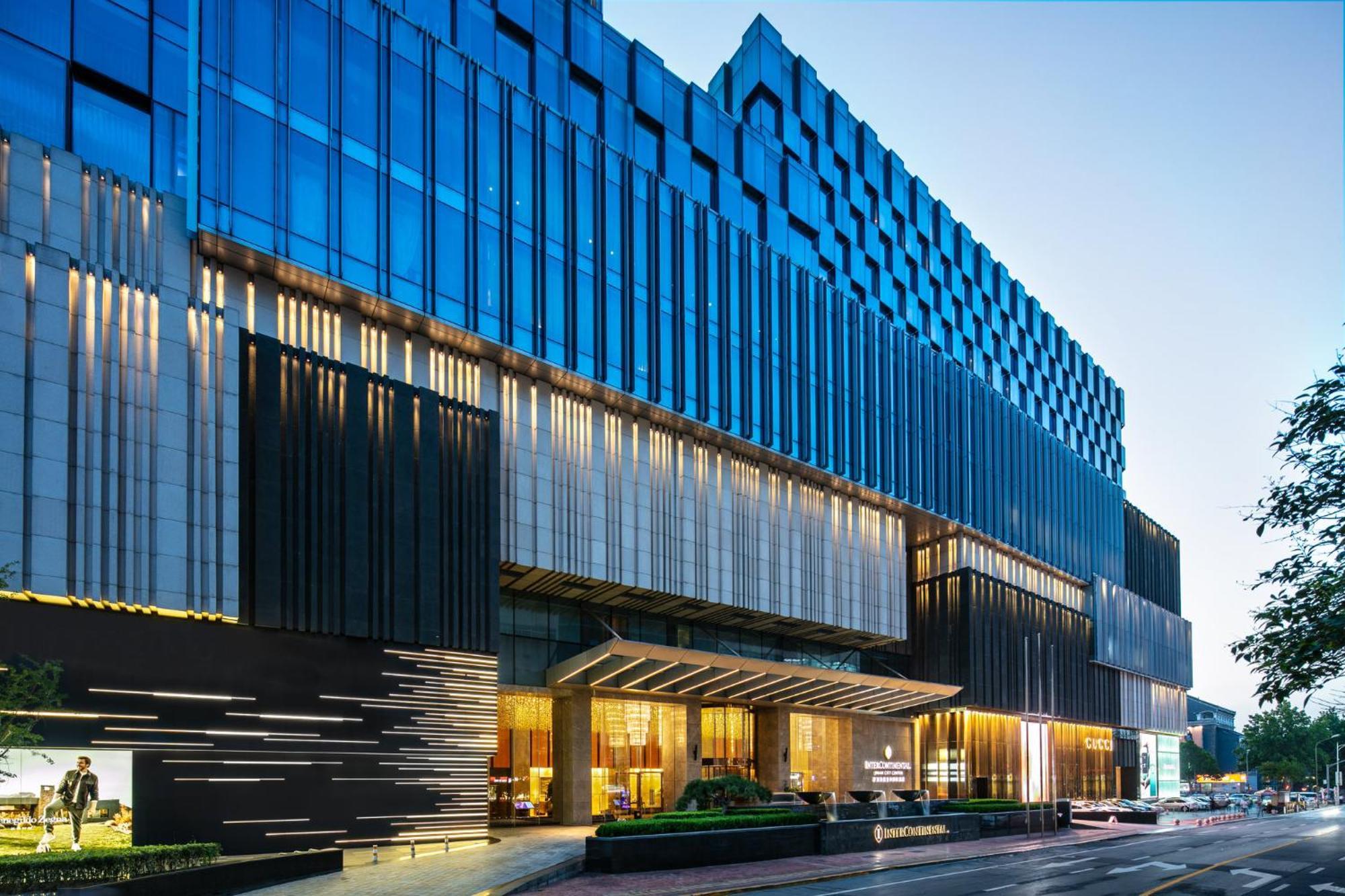 Intercontinental Jinan City Center By Ihg Eksteriør bilde