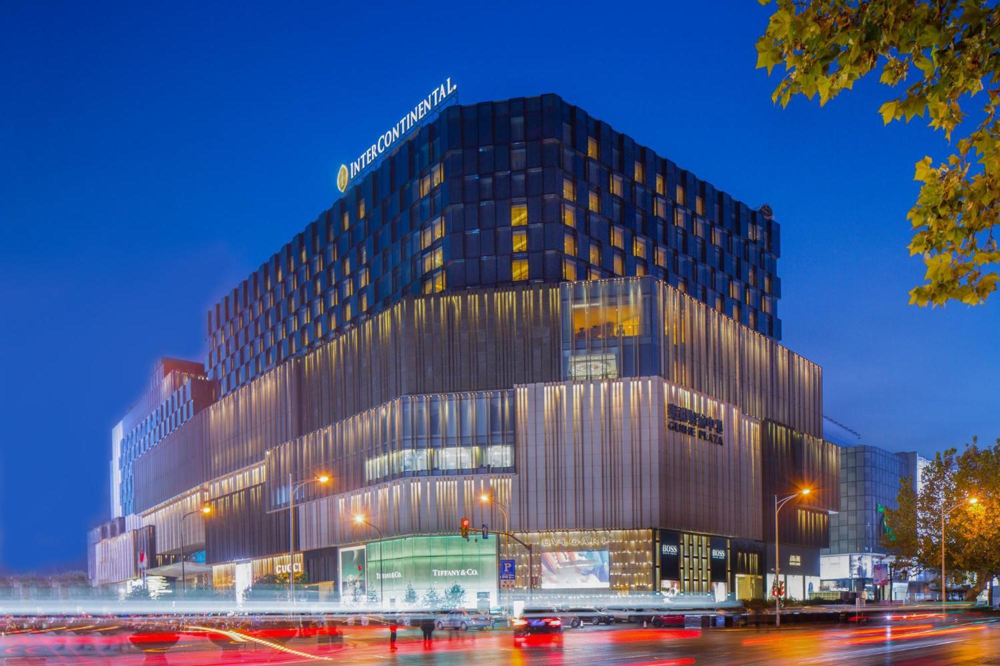 Intercontinental Jinan City Center By Ihg Eksteriør bilde