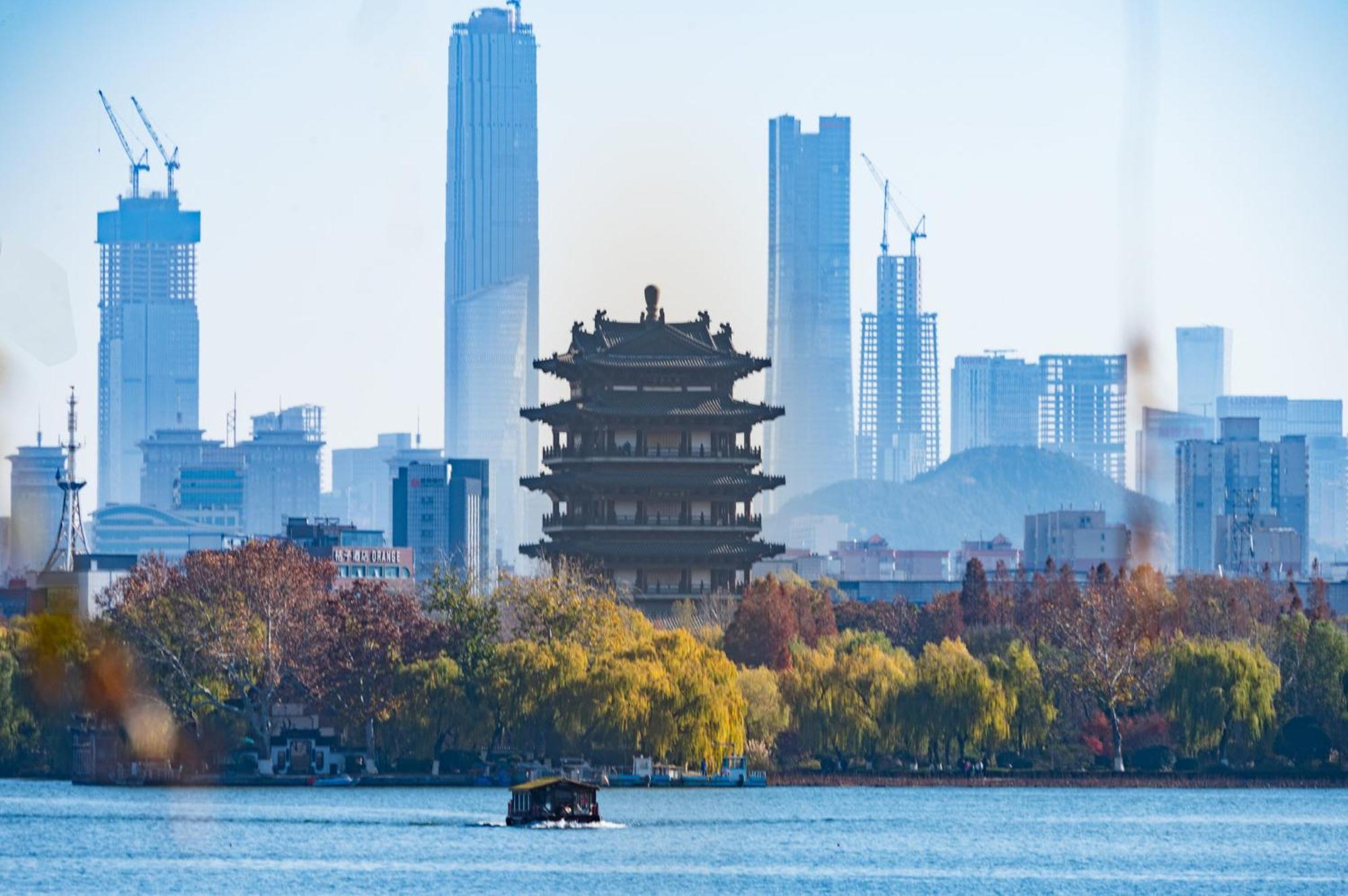 Intercontinental Jinan City Center By Ihg Eksteriør bilde