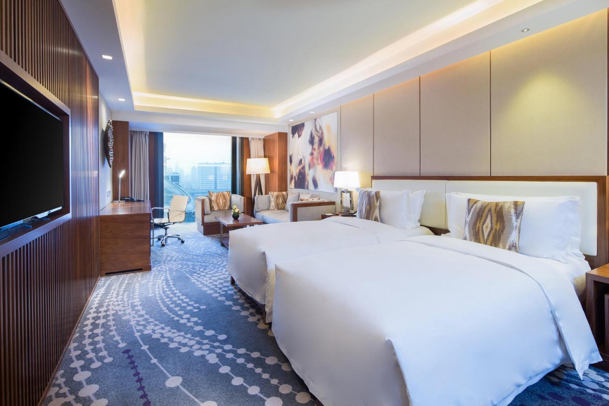Intercontinental Jinan City Center By Ihg Eksteriør bilde